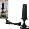 ANTENNA DVB-T2 TV 46 dBi PORTATILE PER AUTO CAMPER SUV CON CALAMITA PER ESTERNO
