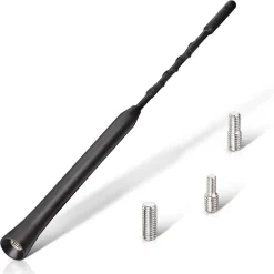 ANTENNA PER AUTO TETTO 23CM AUTORADIO DI RICAMBIO ASTA FUNZIONE RICEZIONE FM/DAB