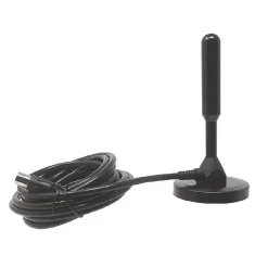 ANTENNA PORTATILE DVB-T TV 3.5 DB PORTATILE PER AUTO CAMPER CALAMITATA CAVO 3,5M