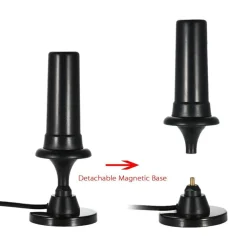 Antenna TV Digitale 36dBi ad Alto Guadagno Full HD 1080p VHF DVB Connettore IEC