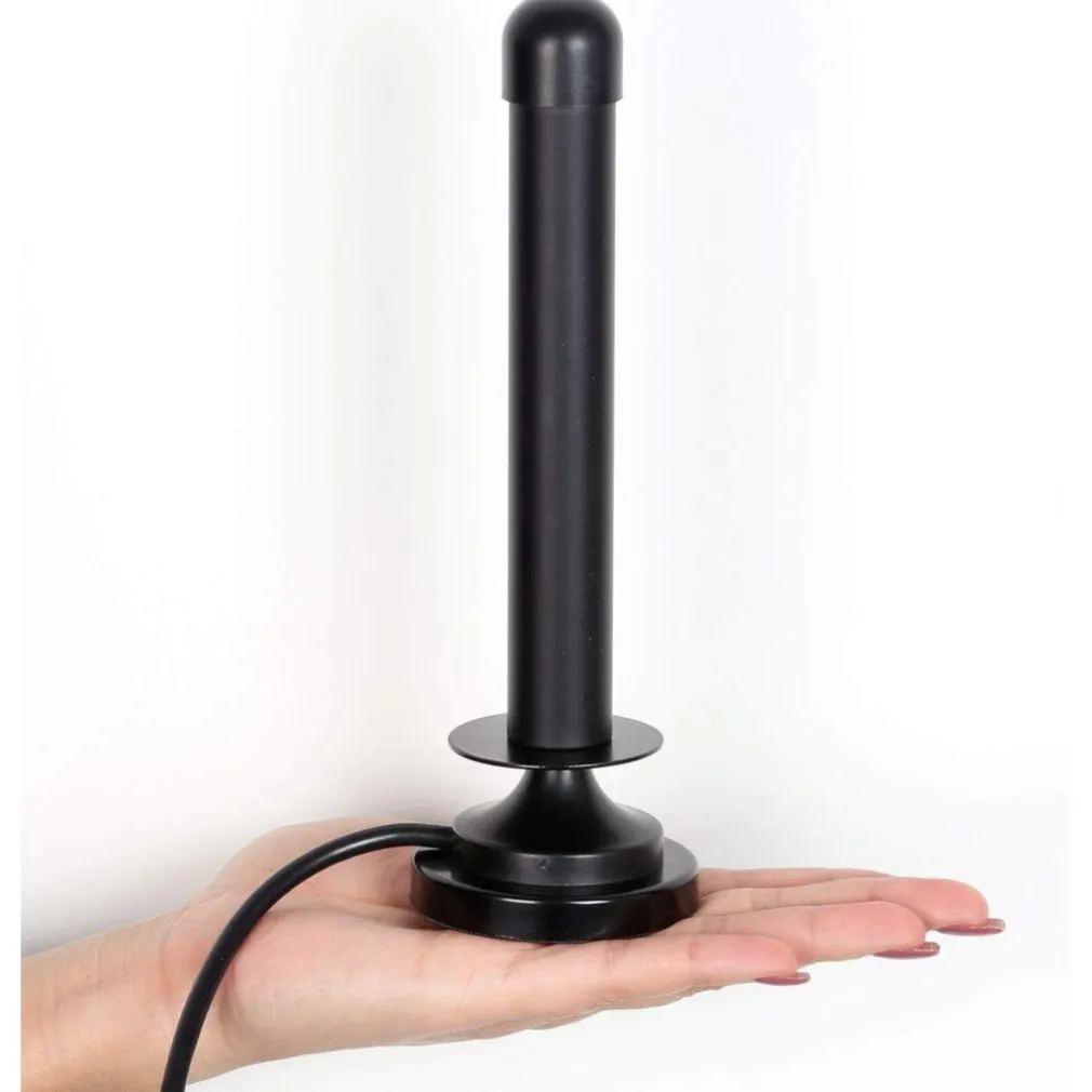 ANTENNA TV PORTATILE PER AUTO CAMPER SUV BARCA CAMPER DVB-T 25 DV CON CALAMITA