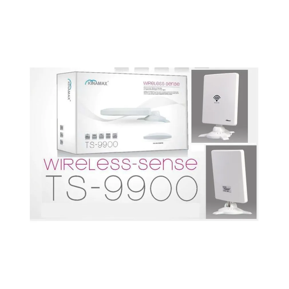 ANTENNA WIFI ULTRA POTENTE RICEVITORE SEGNALE WIRELESS USB RALINK KINAMAX TS-990