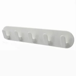 APPENDIABITI 5 GANCI POSTI ADESIVO A PARETE CASA CUCINA BAGNO ATTACCAPANNI 79340