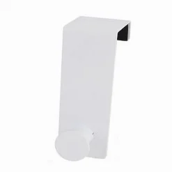 APPENDIABITI DA PORTA CON 1 GANCIO 4X11.5CM BIANCO PER ASCIUGAMANI VESTITI 87778
