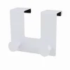 APPENDIABITI DA PORTA CON 2 GANCI 12.5X11.5 CM BIANCO ASCIUGAMANI VESTITI 87779