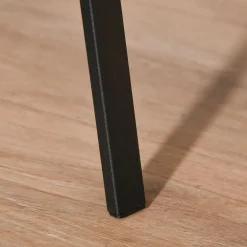 APPENDIABITI DA TERRA ATTACCAPANNI IN METALLO E LEGNO NERO 45 X 45 X 180 CM