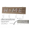 APPENDINO APPENDI ABITI DA PARETE LEGNO GANCIO A 4 DECORO HOME 41X11X1CM 745693