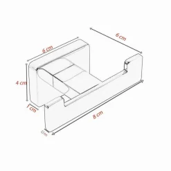 APPENDINO GANCIO DOPPIO DA MURO PORTA ASCIUGAMANI ACCAPPATOI CROMATO BAGNO 87211