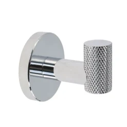 APPENDINO GANCIO PER ACCAPPATOIO ASCIUGAMANI IN ACCIAIO ACCESSORIO ARREDO BAGNO 87914