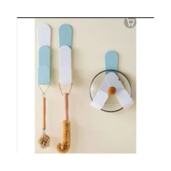 APPENDINO MULTIUSO MULTIFUNZIONE STAND POGGIA COPERCHIO PENTOLE APPENDI MESTOLO