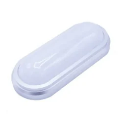 APPLIQUE LAMPADA LED 8 WATT ANTINEBBIA PLAFONIERA OPACA LUCE CALDA A PARETE