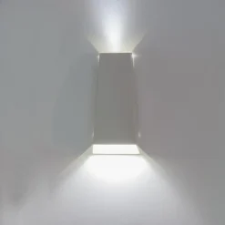 APPLIQUE LED A PARETE CON DOPPIA EMISSIONE LUMINOSA 6W LUCE 6500K 4000K XC-9042