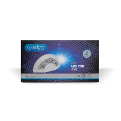 APPLIQUE LED COB STONDATA BIANCA 4 W DESIGN ELEGANTE LUCE FREDDA 6500K XC-9305