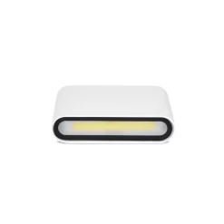 APPLIQUE LED COB 10W QUADRATA BIANCA SLIM UP & DOWN LUCE FREDDA NATURALE XC-9047