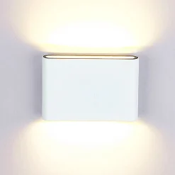 APPLIQUE LED RETTANGOLARE SLIM 16WATT BIANCO LUCE BIANCA NATURALE FREDDA XC-9048