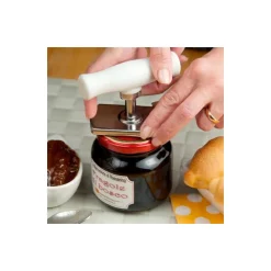 APRIBARATTOLO APRI BARATTOLO BARATTOLI UNIVERSALE IN ACCIAIO INOX MANICO A T