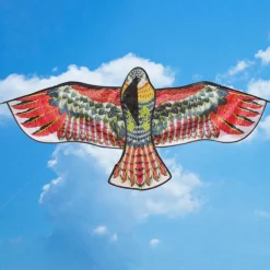 AQUILONE AQUILA GIOCO ESTERNO SPIAGGIA FACILE DA PILOTARE VARI COLORI 135x60 CM