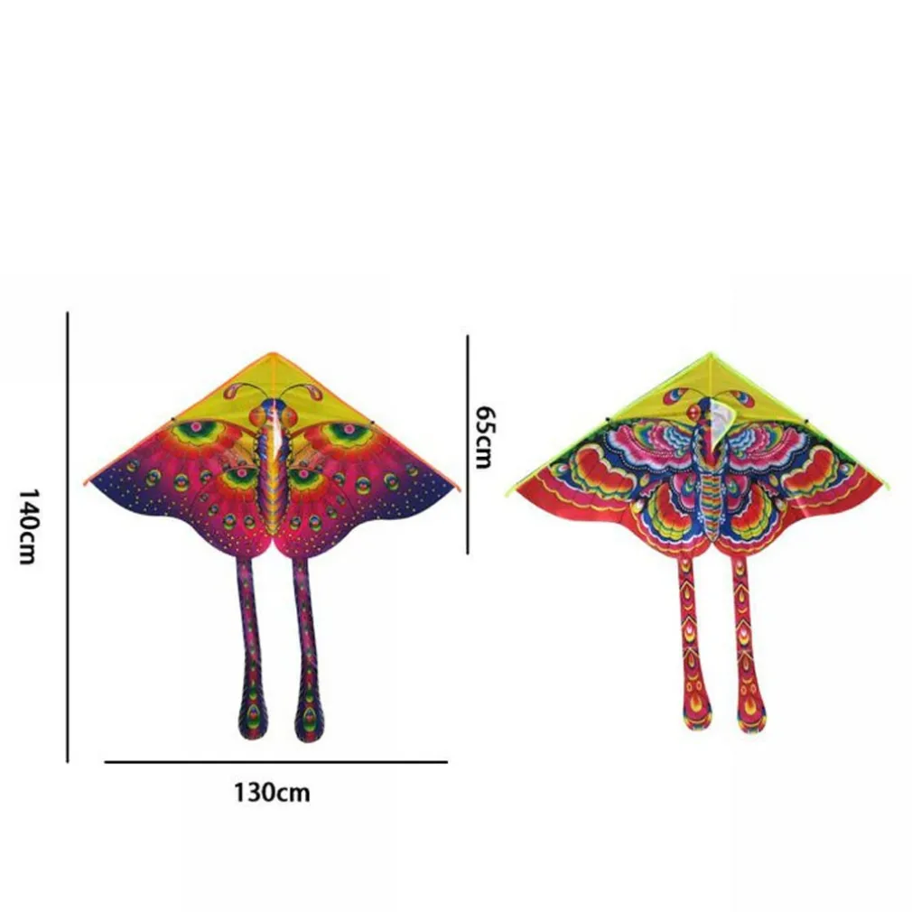 AQUILONE FARFALLA GIOCO ESTERNO SPIAGGIA FACILE DA PILOTARE VARI COLORI 140X130