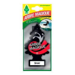 ARBRE MAGIQUE MONO DEODORANTE PROFUMATORE PER AUTO PROFUMAZIONE FRAGRANZA SPORT