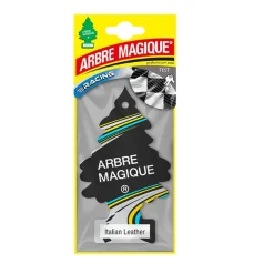 ARBRE MAGIQUE MONO PROFUMATORE PER AUTO PROFUMAZIONE FRAGRANZA ITALIAN LEATHER