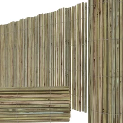 ARELLA CANNICCIO RECINTO DI CANNETTE BAMBÙ SPACCATO 3X1MT GIARDINO TERRAZZA OMBRA 017849