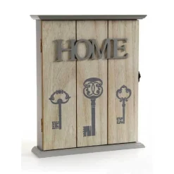 ARMADIETTO PORTACHIAVI PARETE APPENDINO HOME 22X6X27CM SHABBY CHIC COL ASS 765896