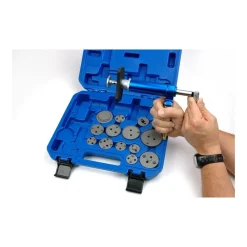 ARRETRATORE PER PISTONCINI FRENI A DISCO PNEUMATICO 16 PEZZI SMONTAGGIO FRENI
