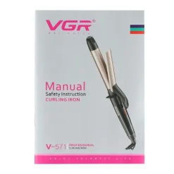 ARRICCIACAPELLI PIASTRA PROFESSIONALE RIVESTITA IN CERAMICA DISPLAY LCD 50W V571