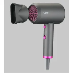 ASCIUGACAPELLI PROFESSIONALE 2000W 2 VELOCITÀ CONCENTRATORE PULSANTE COOL SHOT V-400