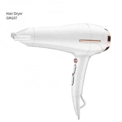 ASCIUGACAPELLI PROFESSIONALE CON MOTORE DC 3 VELOCITA' PARRUCCHIERE 2300W GM-107