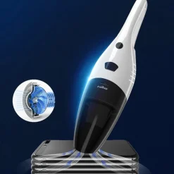 ASPIRAPOLVERE ASPIRA POLVERE PER AUTO PALMARE A 12V 120W + ACCESSORI KIT PULIZIA