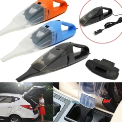 ASPIRAPOLVERE ASPIRA POLVERE PER AUTO PALMARE A 12V 100W CON BECCO TRASPARENTE