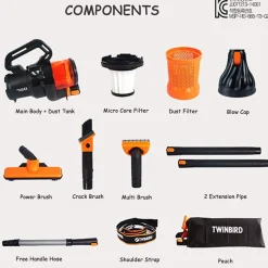 ASPIRAPOLVERE MULTIUSO PER CASA, AUTO, GARAGE 220w HANDY VACCUM CLEANER 220W