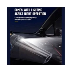 ASPIRAPOLVERE PER AUTO CON COMPRESSORE ARIA 120W RICARICABILE SENZA FILI 12V