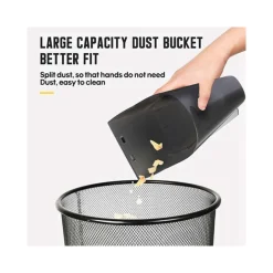 ASPIRAPOLVERE PER AUTO CON COMPRESSORE ARIA 120W RICARICABILE SENZA FILI 12V