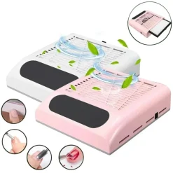 ASPIRAPOLVERE PER UNGHIE 80 W MANICURE PROFESSIONALE COLLETTORE POLVERI FILTRO