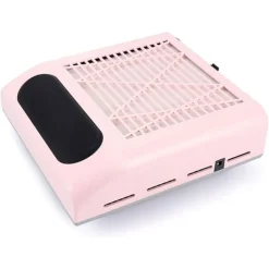 ASPIRAPOLVERE PER UNGHIE 80 W MANICURE PROFESSIONALE COLLETTORE POLVERI FILTRO