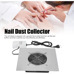 ASPIRAPOLVERE PER UNGHIE 60W COLLETTORE POLVERI VENTILATORE NAIL ART PROFESSIONALE