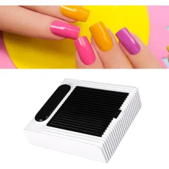 ASPIRAPOLVERE PER UNGHIE NAIL ART VELOCITÀ REGOLABILE 80W STRUMENTO PER MANICURE