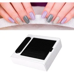 ASPIRAPOLVERE PER UNGHIE NAIL ART VELOCITÀ REGOLABILE 80W STRUMENTO PER MANICURE