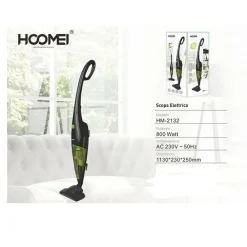 ASPIRAPOLVERE SCOPA ELETTRICA 800W COMPATTA SERBATOIO ESTRAIBILE SENZA SACCHETTO