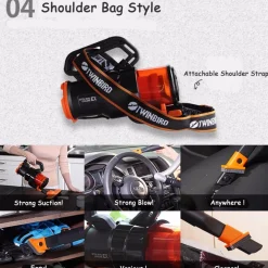 ASPIRAPOLVERE SCOPA ELETTRICA 2 IN 1 DUSTBUSTER CICLONICO SENZA SACCHETTO 650W