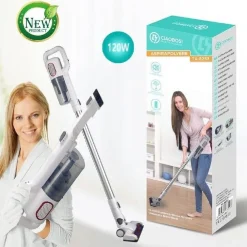 ASPIRAPOLVERE SENZA FILI TX-8253 PORTATILE CICLONICO 120 W BATTERIA DA 2200 MAH