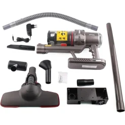 ASPIRAPOLVERE SENZA FILI 16000PA POTENTE ASPIRAZIONE PORTATILE RICARICABILE 600 WATT