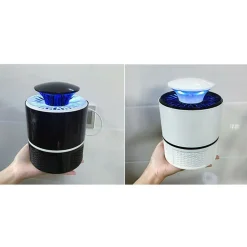 ASPIRATORE LAMPADA LED ZANZARA ANTI ZANZARE ZANZARIERA ELETTRICA USB 8120