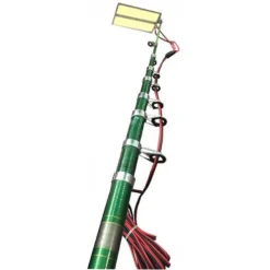 ASTA ESTENSIBILE CANNA DA PESCA PANNELLO LUCE LED CAMPEGGIO ILLUMINAZIONE