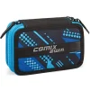 ASTUCCIO COMIX 2WIN 3 ZIP SCOMPARTI PORTAPASTELLI PENNE SCUOLA ACCESSORIATO BLU
