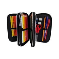 ASTUCCIO COMPLETO 3 SCOMPARTI CHIUSURA A ZIP SPORTY VICTORY FORTNITE PENNA FRIXI