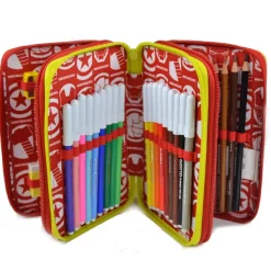 ASTUCCIO COMPLETO 3 ZIP AVENGERS MARVEL 3 SCOMPARTI ELEMENTARI MEDIE MULTICOLORE