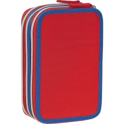 ASTUCCIO CORREDO CON 3 ZIP MARIOKART PORTAPASTELLI PENNA CANCELLABILE SCUOLA